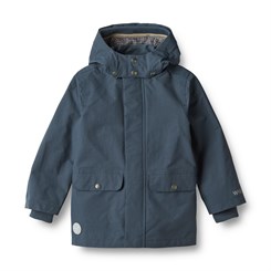 Wheat Carlo Tech jacket - Blue waves